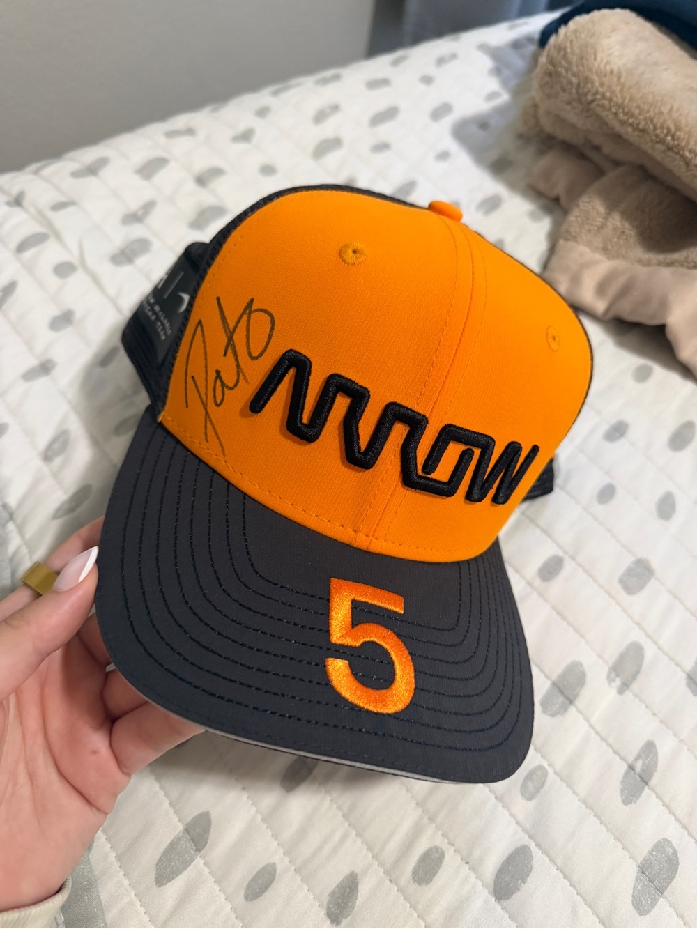 Pato O’Ward Autographed McLaren hat